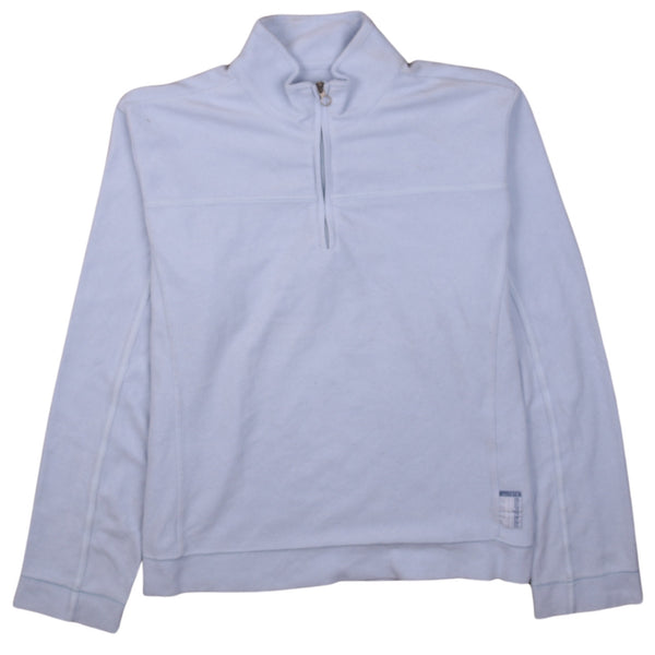 Champion Vintage 90's Women's XL Blue Quarter Zip Fleece Hiking Jumper