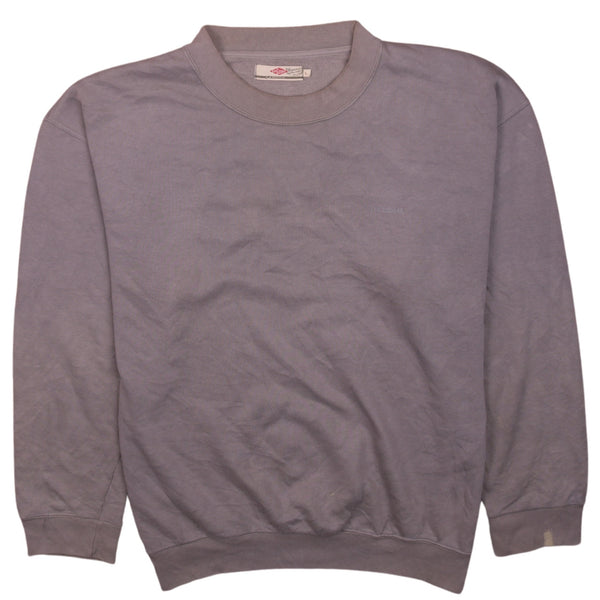 Lee 90's Vintage Heavyweight Grey Crew Neck Sweatshirt Men's L