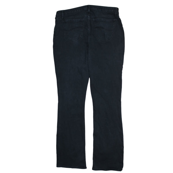 Lee 90's Lightwash Straight Leg Baggy Jeans / Pants 36 Black