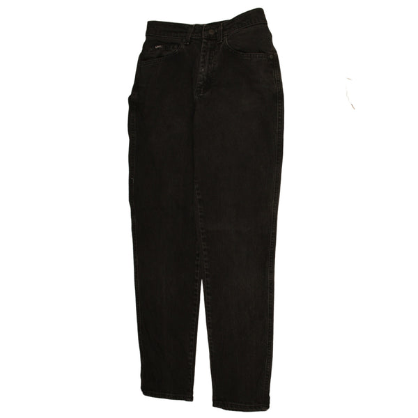 Lee Women's 90s Vintage Black Casual Pants Medium | Retro Trousers