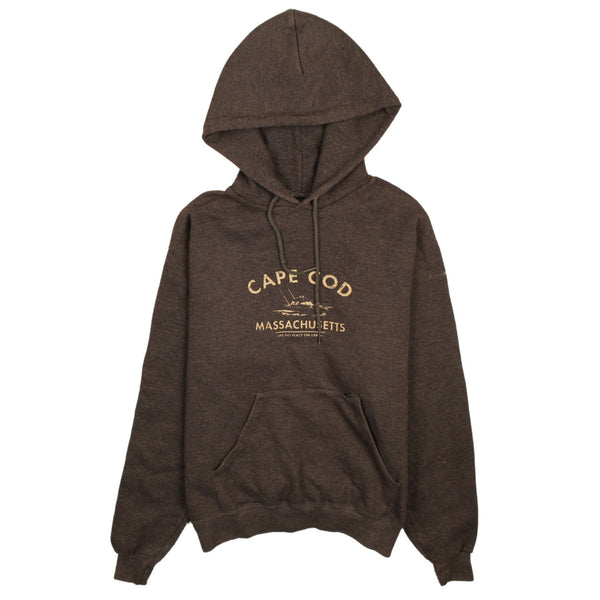 Lee 90's Vintage Grey Cape Cod Pullover Hoodie Men's Small