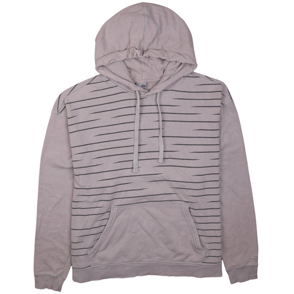 Champion Vintage 90's Grey Striped Pullover Hoodie XL Men’s Streetwear
