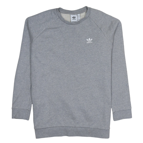 Adidas 90's Lightweight Crew Neck Sweatshirt Large Grey