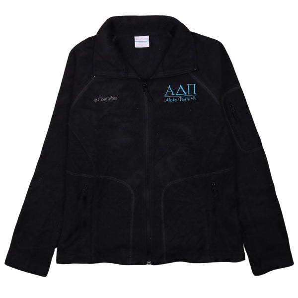 Columbia 90's Full Zip Up Fleece Jumper Medium Black
