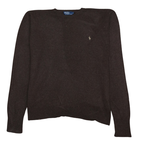 Polo Ralph Lauren 90's Lightweight Crew Neck Sweatshirt XLarge Brown