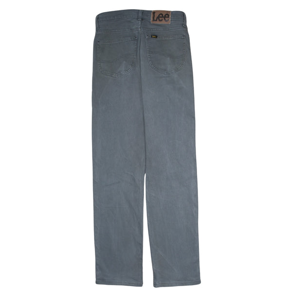 Lee 90's Lightwash Straight Leg Baggy Jeans / Pants 30 Grey