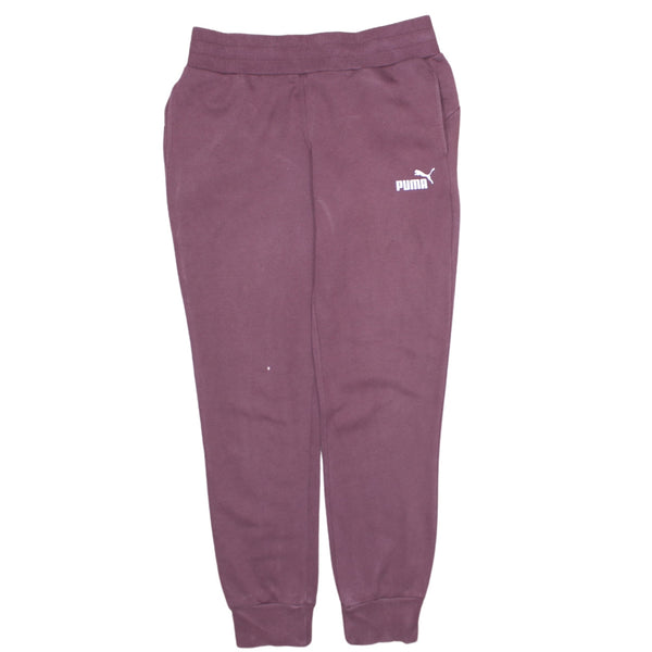 Puma Retro 90's Women's Red Joggers Small Vintage Sweatpants Track