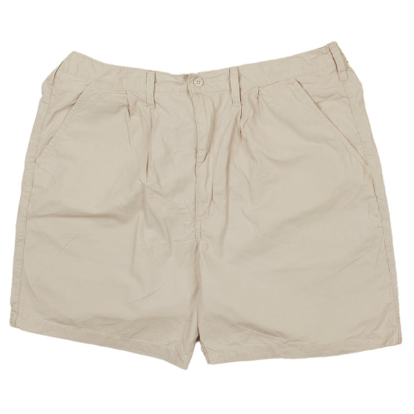 Vintage Wrangler 90's Men's Baggy Chino Shorts Size 42 Beige Cream