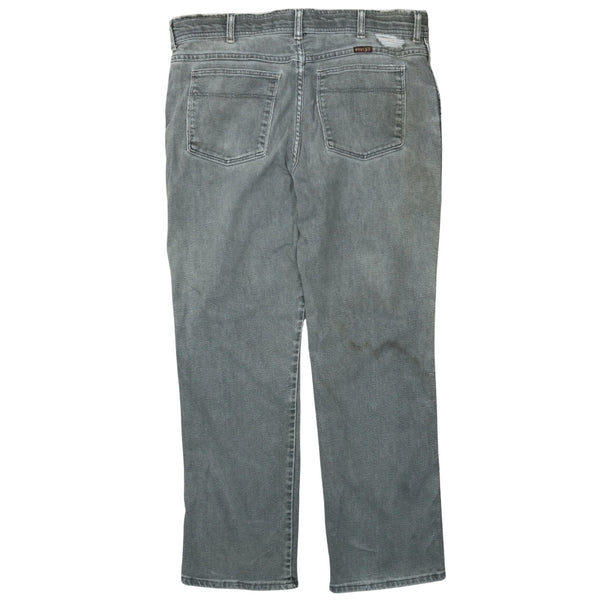 Men's Vintage Wrangler 90's Black Cotton Trousers Size 38