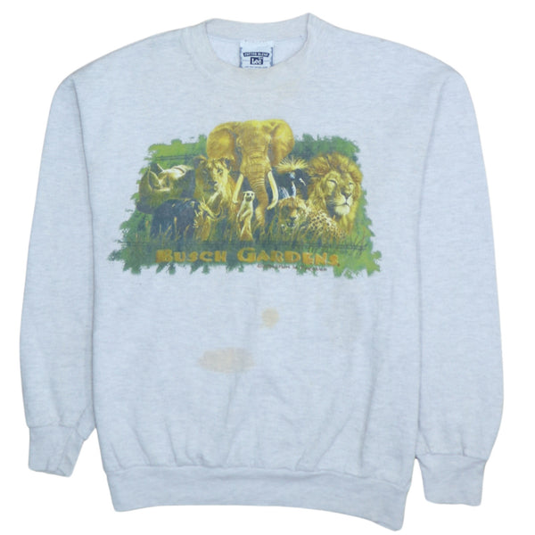 Lee 90's Busch Gardens Vintage XLarge Grey Sweatshirt