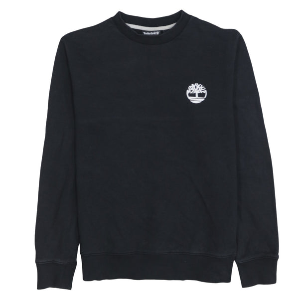 Timberland 90's Lightweight Crew Neck Sweatshirt Medium Black