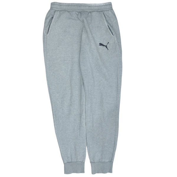 Puma 90's Vintage Grey Joggers / Sweatpants - Men's Medium
