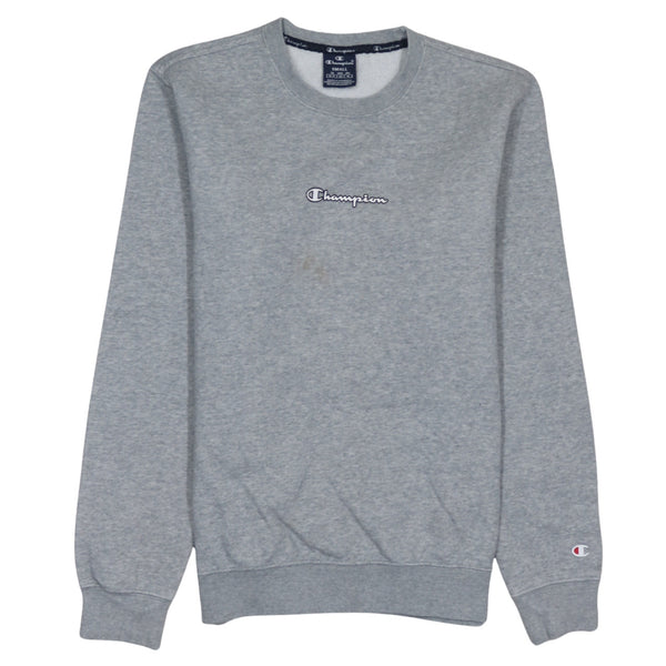 Champion 90's Lightweight Crew Neck Sweatshirt Small Grey