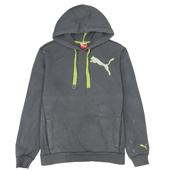 Puma Vintage 90's Grey Lightweight Pullover Hoodie - Men’s Large
