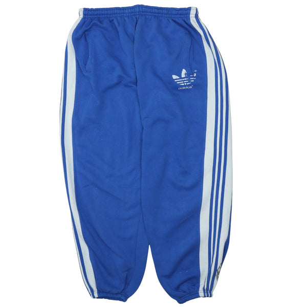 Adidas 90's Blue Tracksuit Joggers Sweatpants Men's Size 38