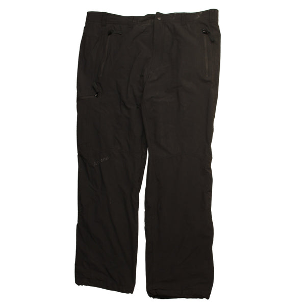 Vintage 90's Black Straight Leg Baggy Trousers Pants Men's Size 40