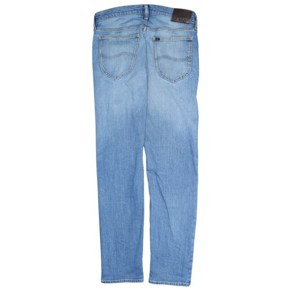 Lee 90's Vintage Lightwash Blue Men's Trousers/Pants Size 32