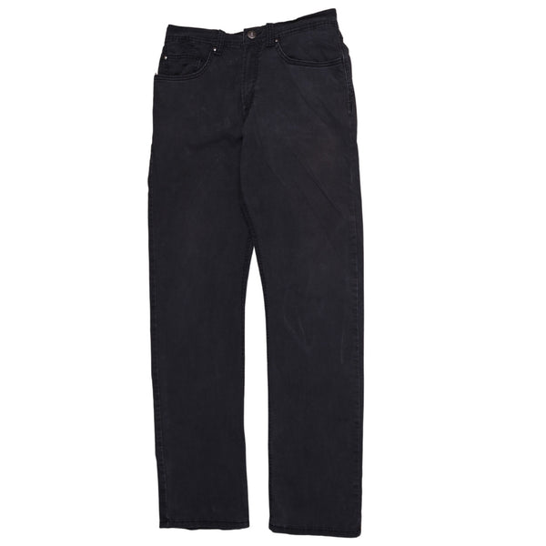 Wrangler Vintage 90s Straight Leg Baggy Black Men’s Pants Trousers 30