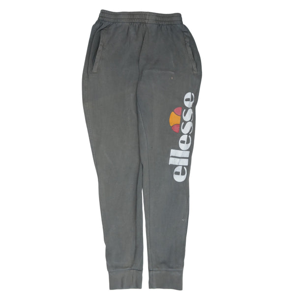 Ellesse 90's Casual Joggers / Sweatpants Small Grey