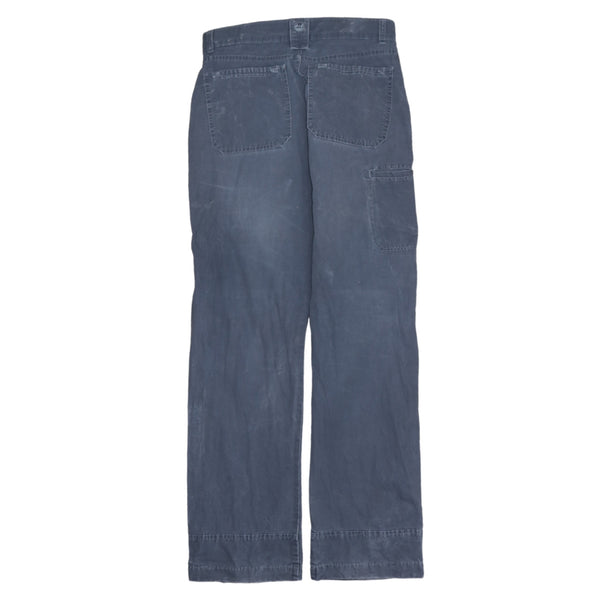 Wrangler 90's Straight Leg Baggy Trousers / Pants 30 Black