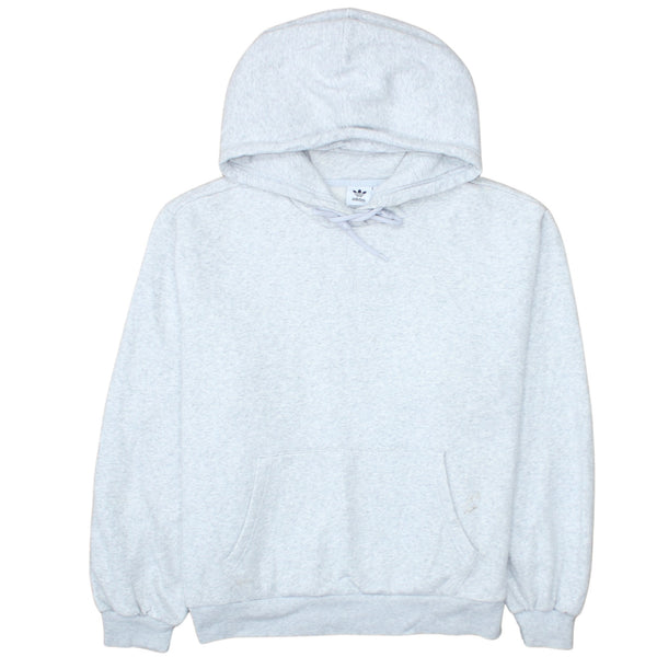 Adidas 90's Plain Pullover Hoodie XXLarge  Grey