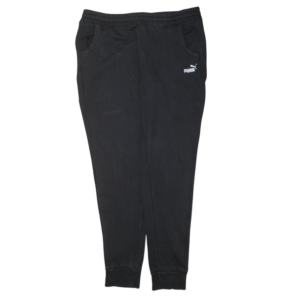 Puma 90's Rib Cuff Casual Joggers / Sweatpants XLarge Black