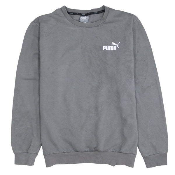 Puma 90's Lightweight Crew Neck Sweatshirt Medium Grey