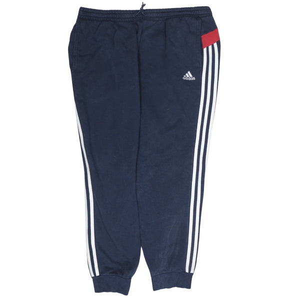 Adidas 90's 3 Stripes Casual Joggers / Sweatpants XLarge Navy Blue