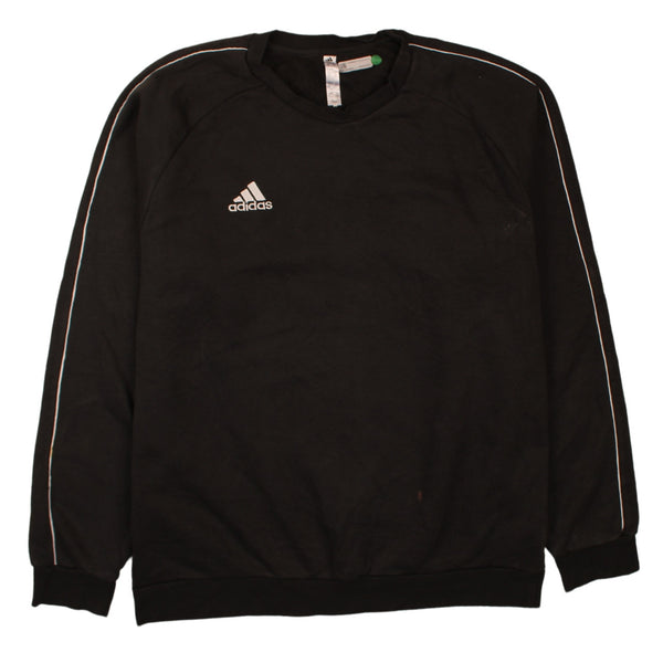 Adidas Vintage 90s Black Heavyweight Sweatshirt XL Mens Crewneck