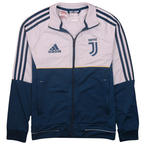 Adidas Vintage 90's Juventus Full Zip Sweatshirt Large Navy Blue