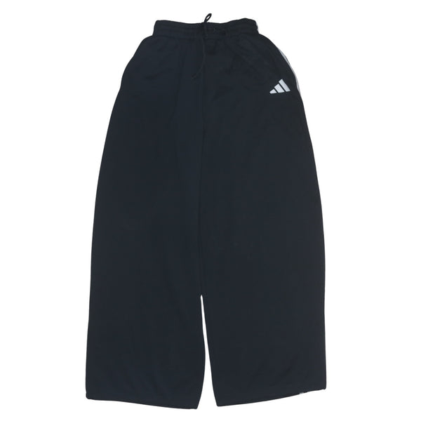 Adidas '90s Black Baggy Straight Leg Trousers, Men's 24 Vintage