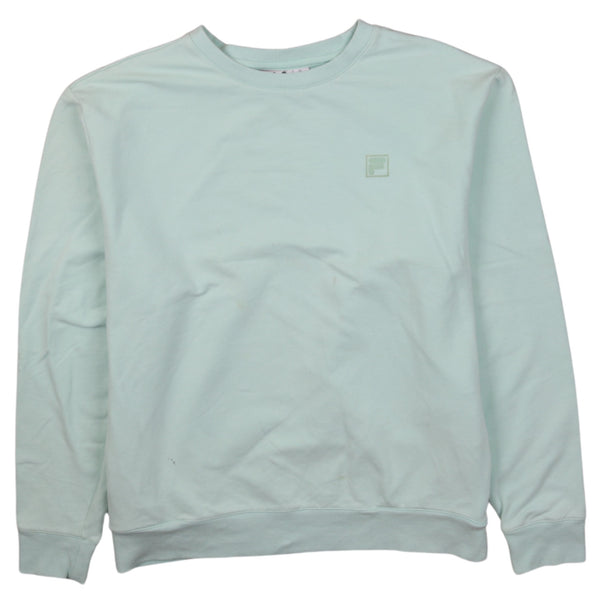 Fila 90's Heavyweight Crew Neck Sweatshirt XLarge Blue