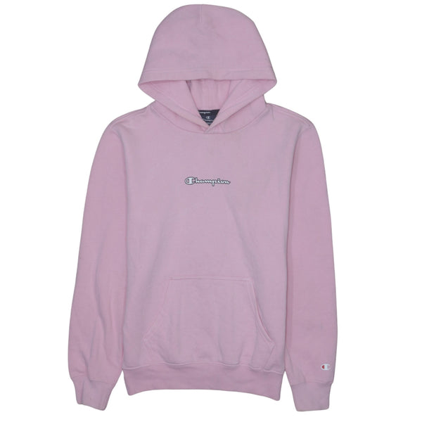 Champion Women's Vintage 90's XSmall Pink Pullover Hoodie with Pockets