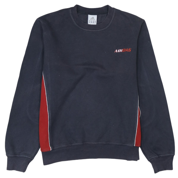 Adidas 90's Lightweight Crew Neck Sweatshirt Large Black