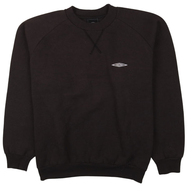 Umbro 90's Heavyweight Crew Neck Sweatshirt Large Black