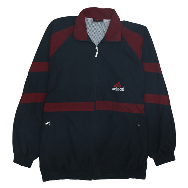 Adidas 90's Lightweight Full Zip Up Windbreaker XXXLarge (3XL) Black