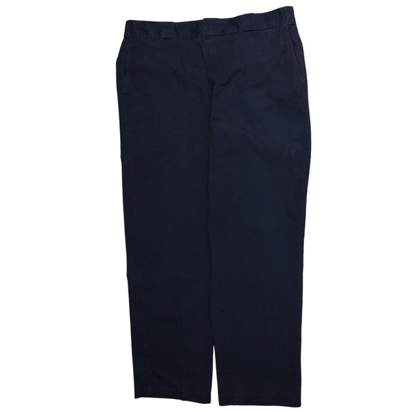 Dickies Vintage 90's Blue Baggy Straight Leg Trousers Pants Men's 40