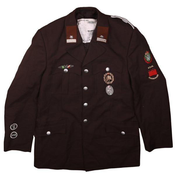Vintage 90's Brown Lightweight Blazer | Small Button Up Jacket