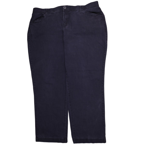 Men's Vintage Lee 90s Baggy Straight Leg Pants Trouser Medium Navy