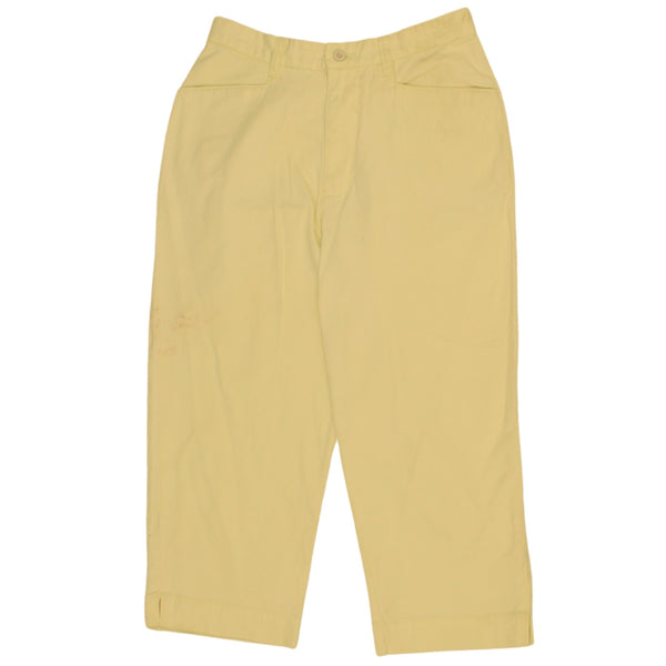 Vintage Lee 90's Baggy Straight Leg Trousers Pants Men's Yellow Medium