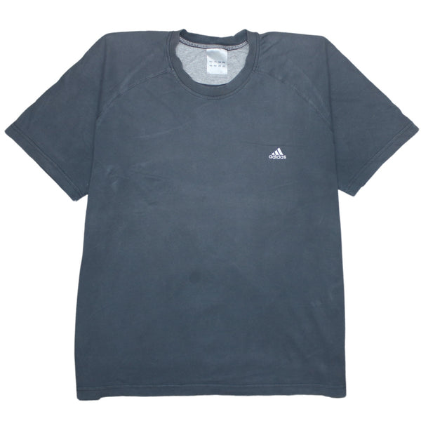 Adidas 90's Short Sleeves Crew Neck T Shirt XLarge  Navy Blue