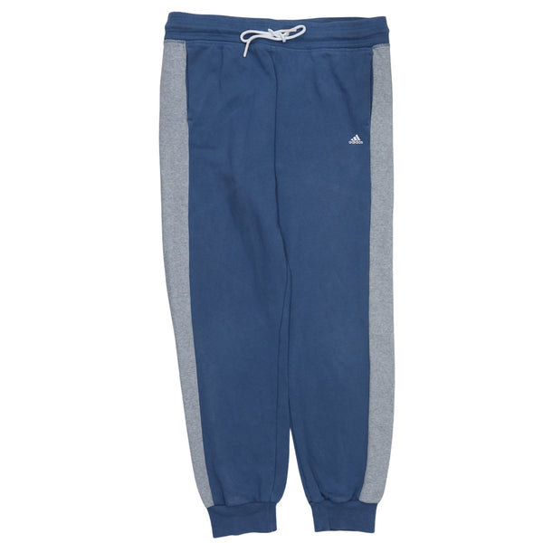 Adidas 90's Rib Cuff Casual Joggers / Sweatpants Large Blue