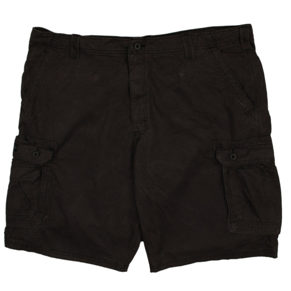 Lee Men's 90s Vintage Black Cargo Pocket Shorts Size 42 Authentic