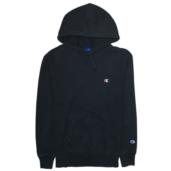Champion 90's Lightweight Pullover Hoodie Large Black