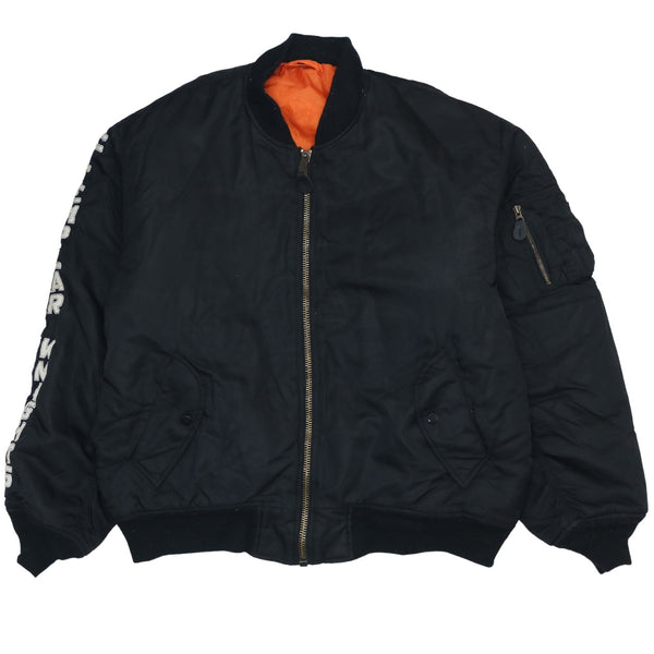 Vintage 90's Active XXL Black Windbreaker Lightweight Full Zip Jacket