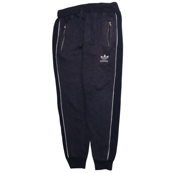 Adidas Vintage 90's Men’s Large Joggers Sweatpants Navy Blue