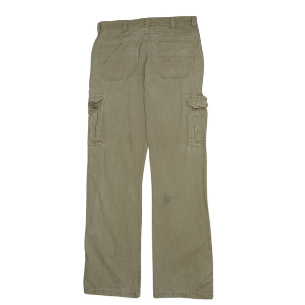 Wrangler 90's Straight Leg Baggy Trousers / Pants 34 Tan Brown