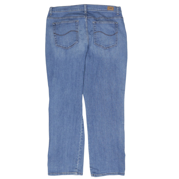 Lee 90's Relaxed Fit Straight Leg Baggy Jeans / Pants 34 Blue