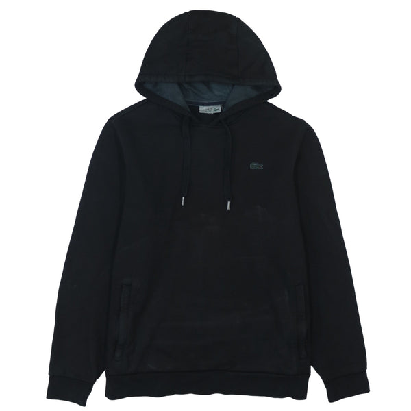 Lacoste 90's Vintage Black XLarge Pullover Hoodie