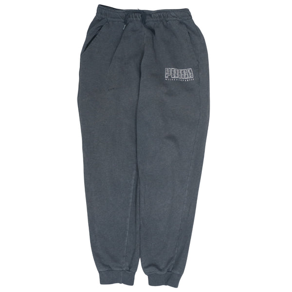 Puma 90s Vintage Grey Joggers Sweatpants Medium